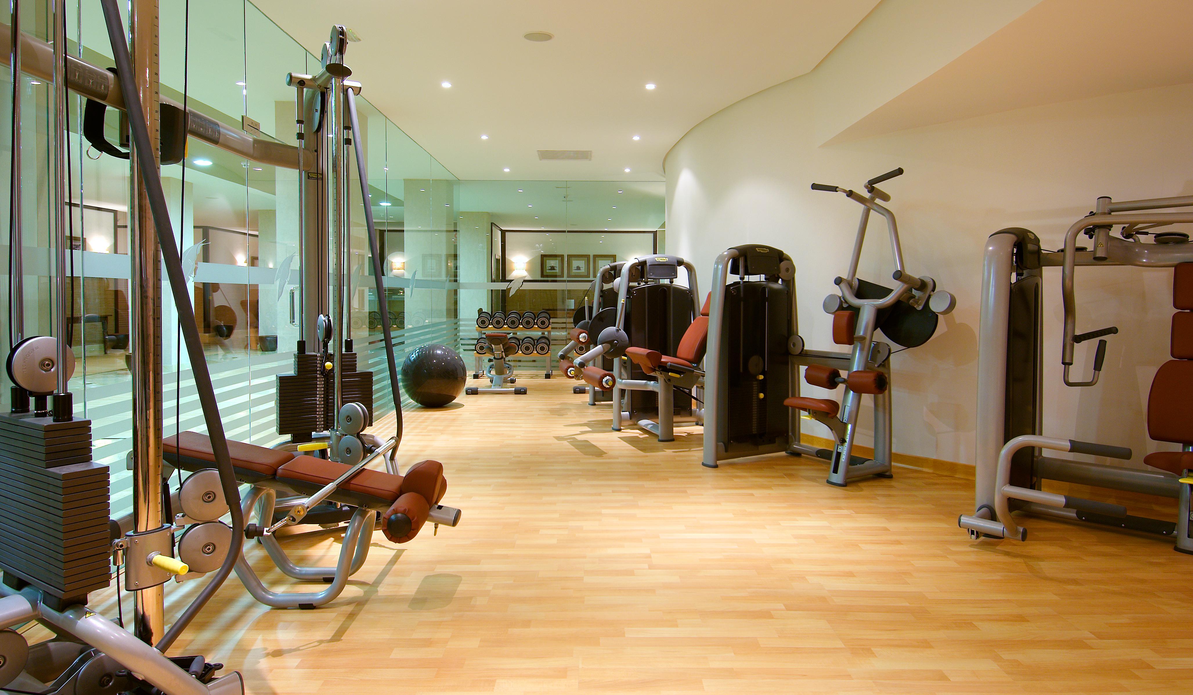 Vincci Seleccion La Plantacion Del Sur Hotel Адехе Съоръжения снимка A gym at a hotel